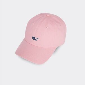 Vineyard Vines Classic Logo Baseball Hat-Pink